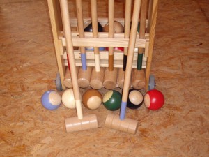 Un jeux de croquet